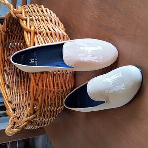 Hadleighs Women's Cream Loafers Size 9.5